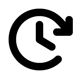 Clock Clockwise Bold Smiley – Icons