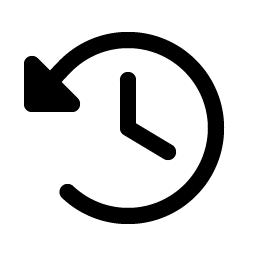 Clock Counter Clockwise Fill Smiley – Icons