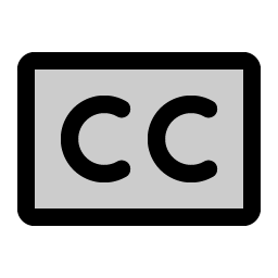 Closed Captioning Duotone Smiley – Icons