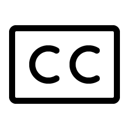 Closed Captioning Light Smiley – Icons