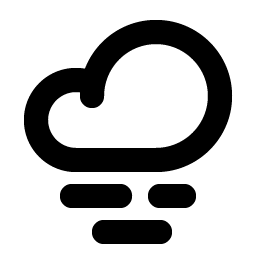 Cloud Fog Bold Smiley – Icons