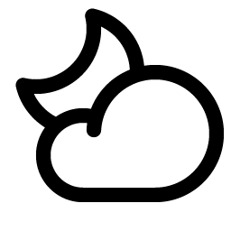Cloud Moon Smiley – Icons