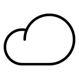Cloud Thin Smiley – Icons