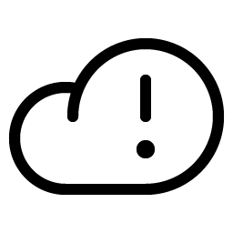 Cloud Warning Light Smiley – Icons