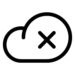 Cloud X Light Smiley – Icons