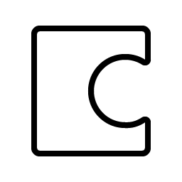 Coda Logo Thin Smiley – Icons