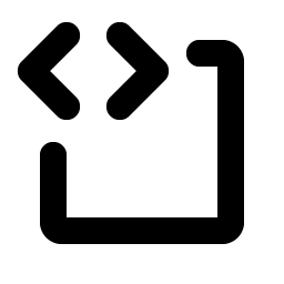 Code Block Bold Smiley – Icons