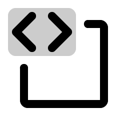 Code Block Duotone Smiley – Icons