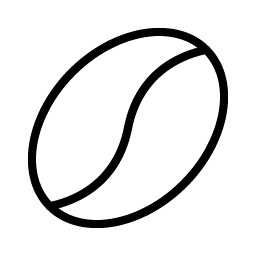 Coffee Bean Thin Smiley – Icons