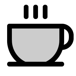 Coffee Duotone Smiley – Icons