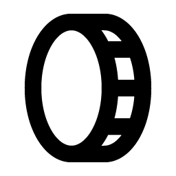 Coin Vertical Bold Smiley – Icons