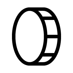 Coin Vertical Light Smiley – Icons