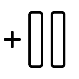 Columns Plus Left Thin Smiley – Icons