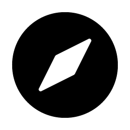 Compass Fill Smiley – Icons