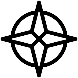 Compass Rose Light Smiley – Icons