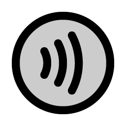 Contactless Payment Duotone Smiley – Icons