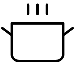 Cooking Pot Thin Smiley – Icons