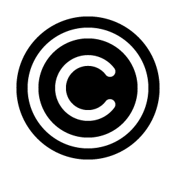Copyright Fill Smiley – Icons