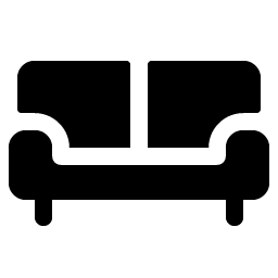Couch Fill Smiley – Icons