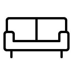 Couch Thin Smiley – Icons