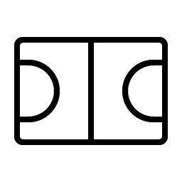 Court Basketball Thin Smiley – Icons