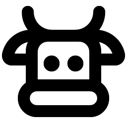 Cow Bold Smiley – Icons