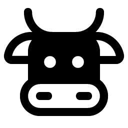 Cow Fill Smiley – Icons