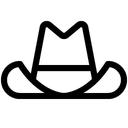 Cowboy Hat Light Smiley – Icons