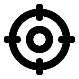 Crosshair Bold Smiley – Icons