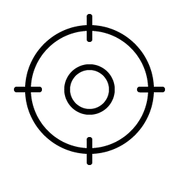 Crosshair Thin Smiley – Icons