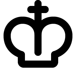 Crown Cross Bold Smiley – Icons