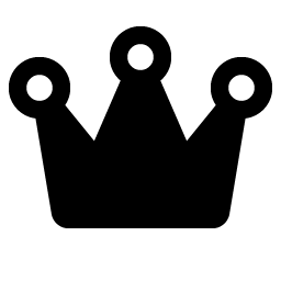 Crown Fill Smiley – Icons