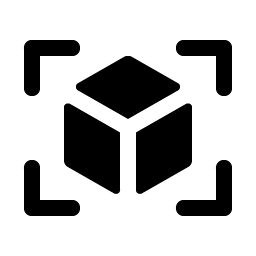 Cube Focus Fill Smiley – Icons
