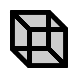 Cube Transparent Duotone Smiley – Icons