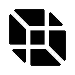 Cube Transparent Fill Smiley – Icons