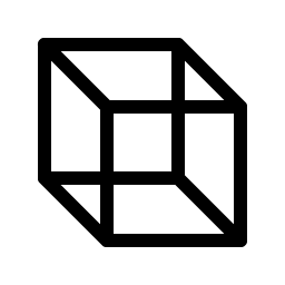 Cube Transparent Light Smiley – Icons