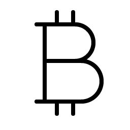 Currency Btc Thin Smiley – Icons
