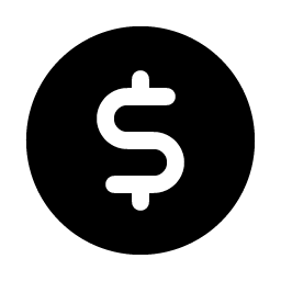 Currency Circle Dollar Fill Smiley – Icons