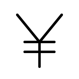 Currency Jpy Thin Smiley – Icons