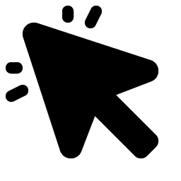 Cursor Click Fill Smiley – Icons