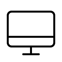 Desktop Thin Smiley – Icons