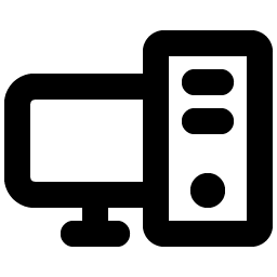Desktop Tower Bold Smiley – Icons