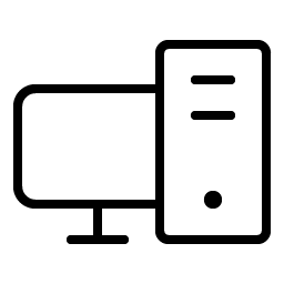 Desktop Tower Thin Smiley – Icons