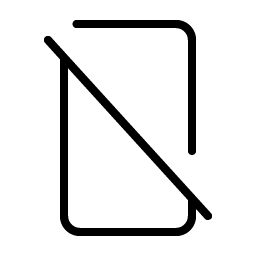 Device Mobile Slash Thin Smiley – Icons