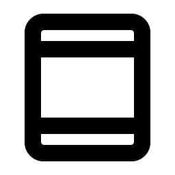 Device Tablet Bold Smiley – Icons