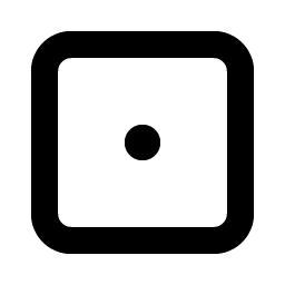 Dice One Bold Smiley – Icons