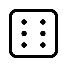 Dice Six Light Smiley – Icons