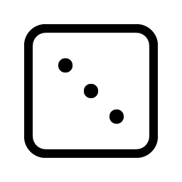 Dice Three Light Smiley – Icons