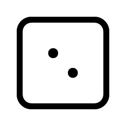 Dice Two Light Smiley – Icons