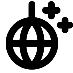 Disco Ball Bold Smiley – Icons
